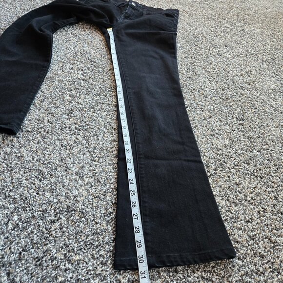 J Brand Black Denim Jeans Women's Size 28 Bootcut - Picture 11 of 13